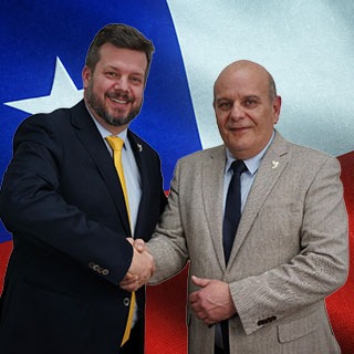 Johannes Kaiser y Sebastián Cristi